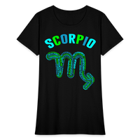 Thumbnail for Women's Power Words Scorpio T-Shirt - black