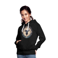 Thumbnail for Women’s Mythical Taurus Premium Hoodie - charcoal grey