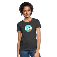 Thumbnail for Women's Dragonfly Oasis V.1 Capricorn T-Shirt - heather black