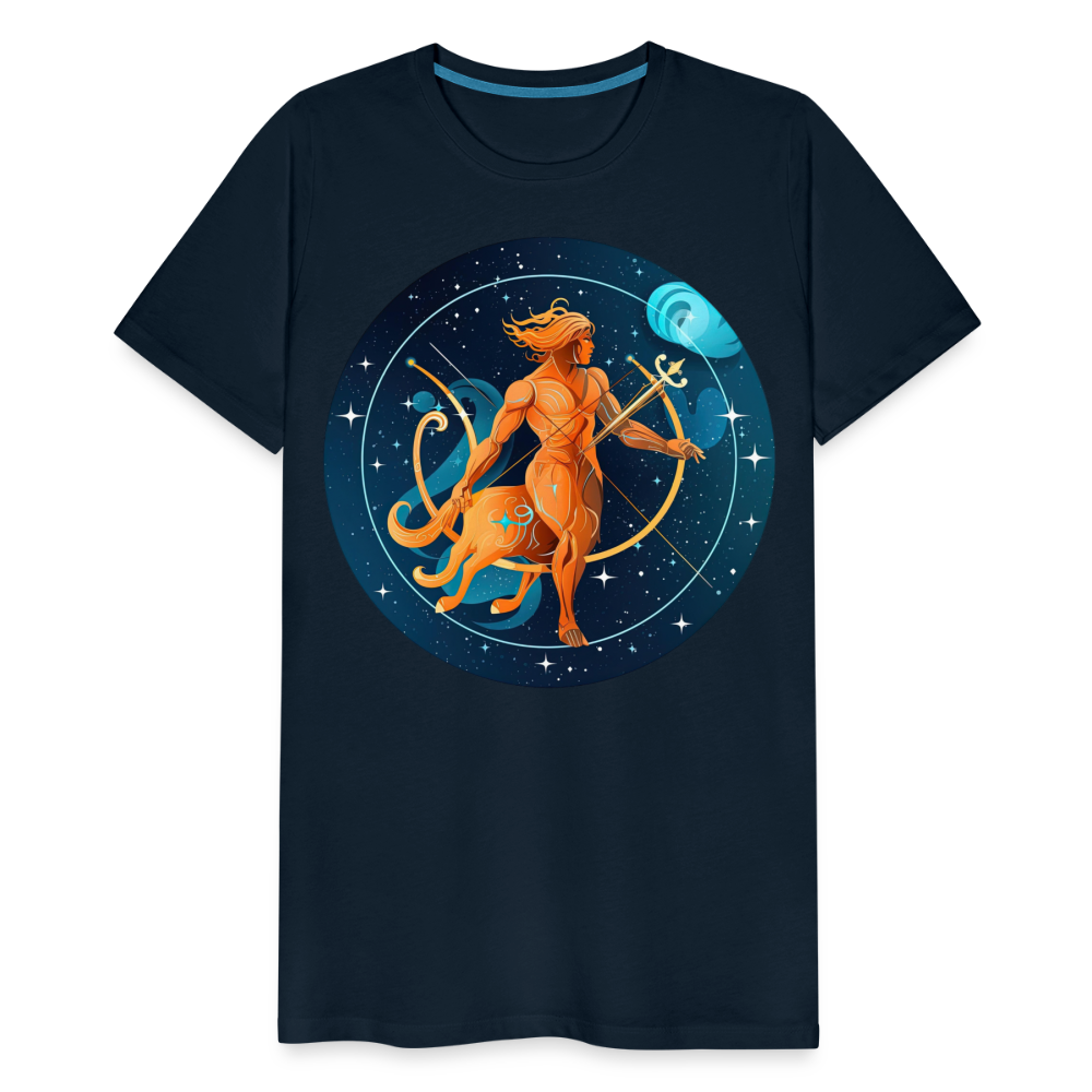 Men's Mythical Sagittarius Premium T-Shirt - deep navy