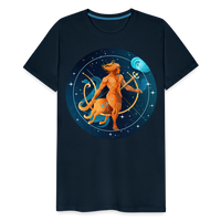 Thumbnail for Men's Mythical Sagittarius Premium T-Shirt - deep navy