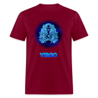 Thumbnail for Men's Stellar Virgo Classic T-Shirt - burgundy