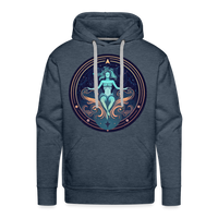 Thumbnail for Men’s Mystic Aquarius Premium Hoodie - heather denim