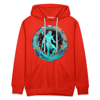 Thumbnail for Men’s Mythical Aquarius Premium Hoodie - red