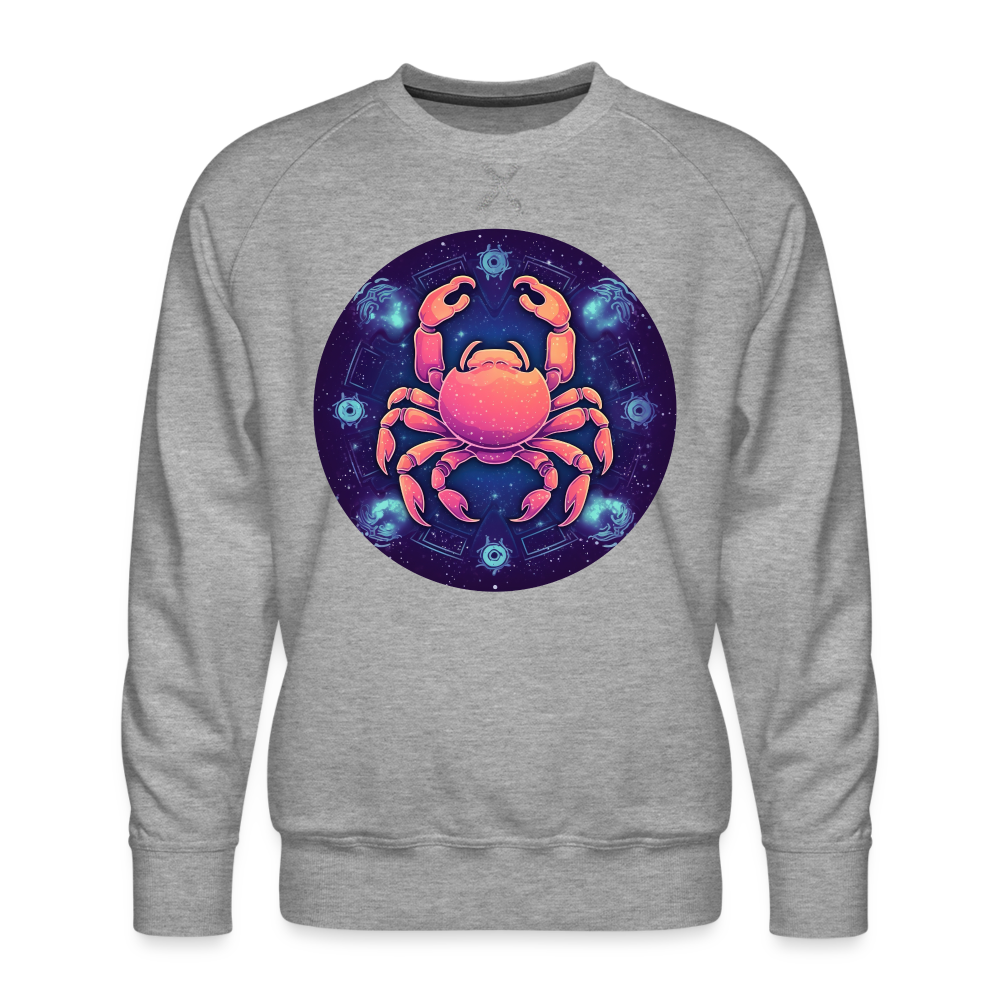 Men’s Magic Cancer Premium Sweatshirt - heather grey