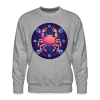 Thumbnail for Men’s Magic Cancer Premium Sweatshirt - heather grey