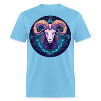 Thumbnail for Men's Magic Capricorn Classic T-Shirt - aquatic blue