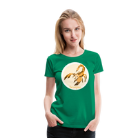 Thumbnail for Women’s Mosaic Scorpio Premium T-Shirt - kelly green