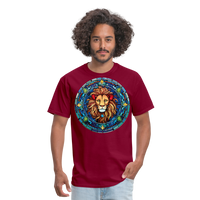 Thumbnail for Men's Mosaic Leo Classic T-Shirt - burgundy