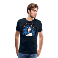 Thumbnail for Men's Magic Virgo Premium T-Shirt - deep navy