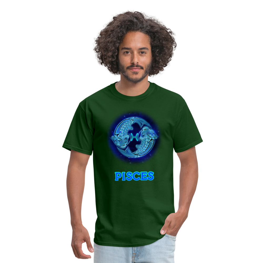 Men's Stellar Pisces Classic T-Shirt - forest green