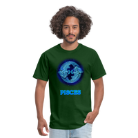 Thumbnail for Men's Stellar Pisces Classic T-Shirt - forest green