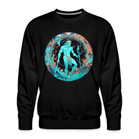 Thumbnail for Men’s Mythical Aquarius Premium Sweatshirt - black