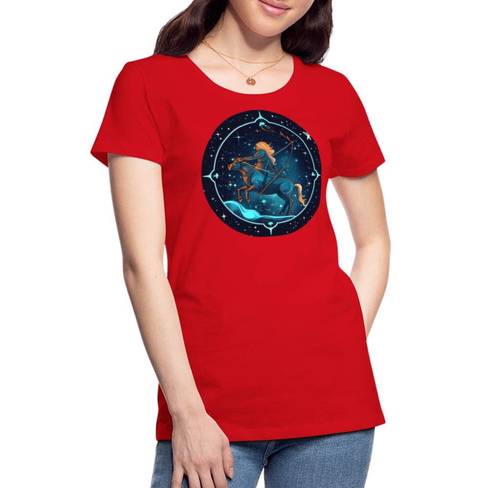 Women’s Magic Sagittarius Premium T-Shirt - red