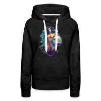 Thumbnail for Women’s Mythical Aquarius Premium Hoodie - charcoal grey