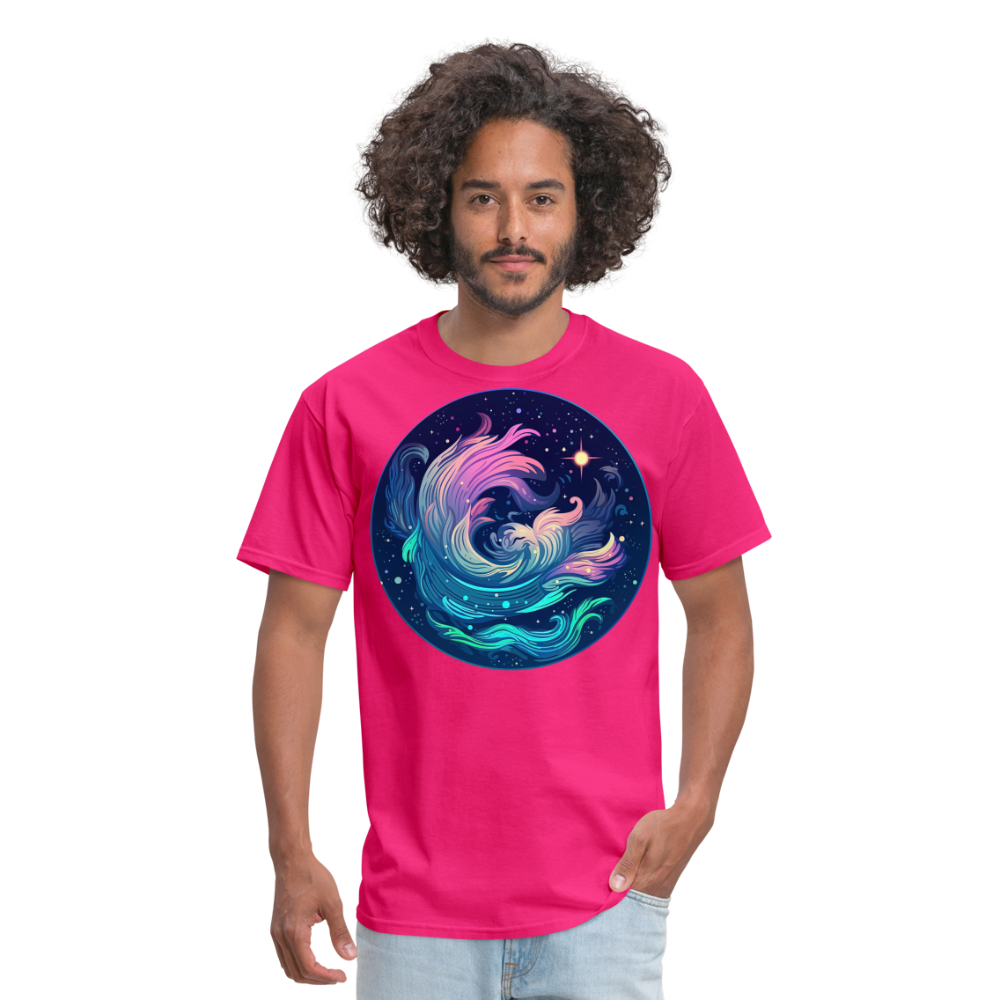 Men's Magic Aquarius Classic T-Shirt - fuchsia