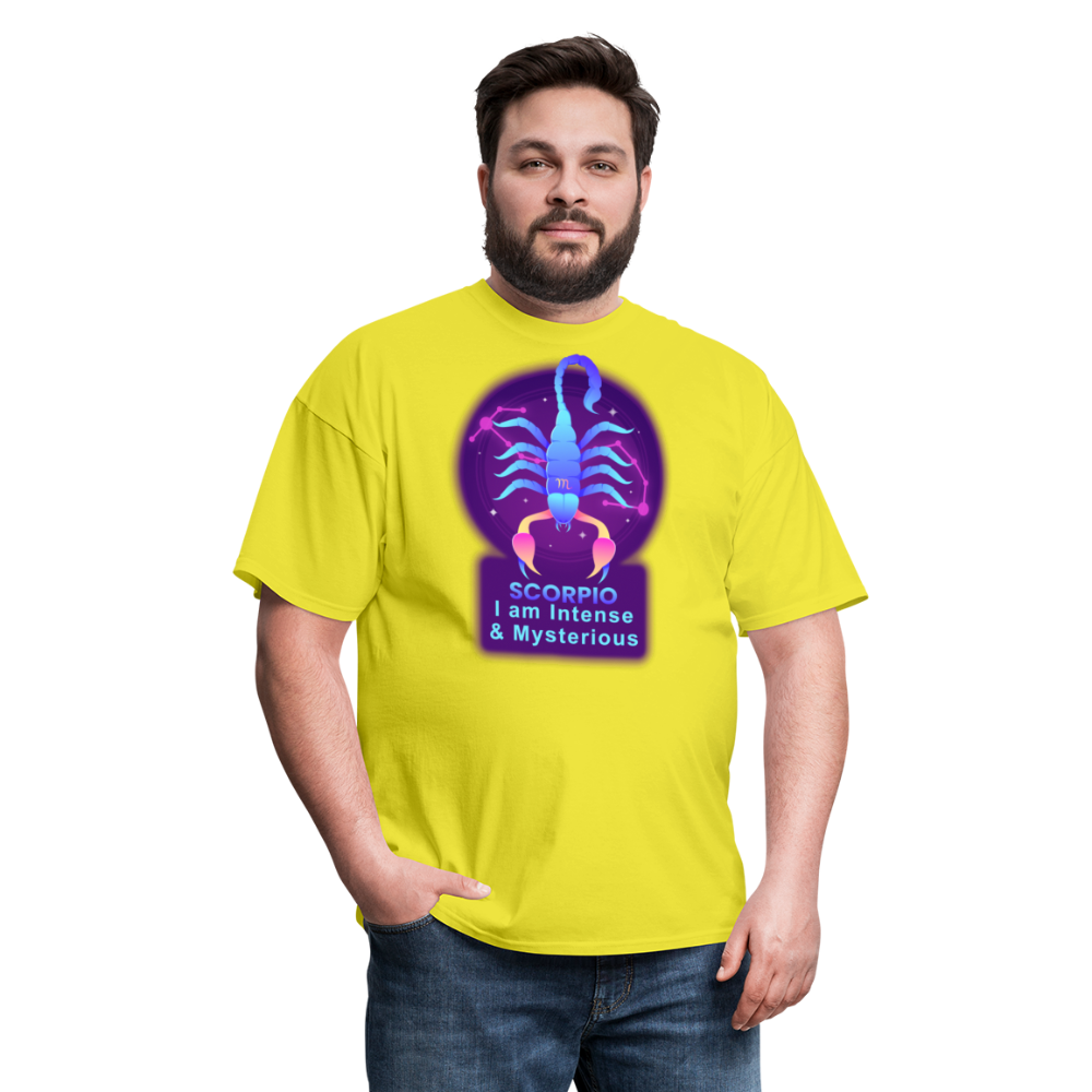 Men's Neon Scorpio Classic T-Shirt - yellow