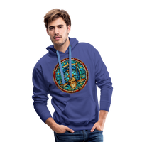 Thumbnail for Men’s Mosaic Libra Premium Hoodie - royal blue