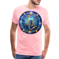 Thumbnail for Men's Symbol Scorpio Premium T-Shirt - pink