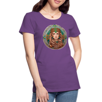 Thumbnail for Women’s Mythical Virgo Premium T-Shirt - purple