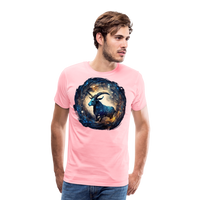 Thumbnail for Men's Mythical Capricorn Premium T-Shirt - pink