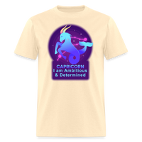 Thumbnail for Men's Neon Capricorn Classic T-Shirt - natural