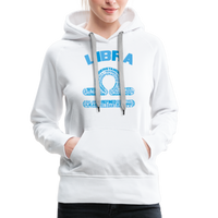 Thumbnail for Women's Power Words Libra Premium Hoodie - white