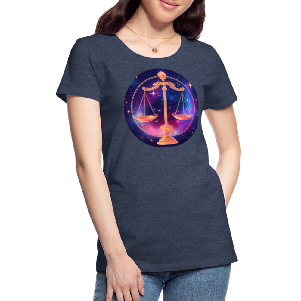 Women’s Magic Libra Premium T-Shirt - heather blue