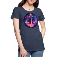 Thumbnail for Women’s Magic Libra Premium T-Shirt - heather blue