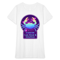 Thumbnail for Women's Neon Cancer T-Shirt - white