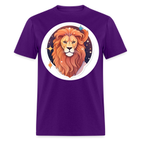 Thumbnail for Men's Symbol Leo Classic T-Shirt - purple