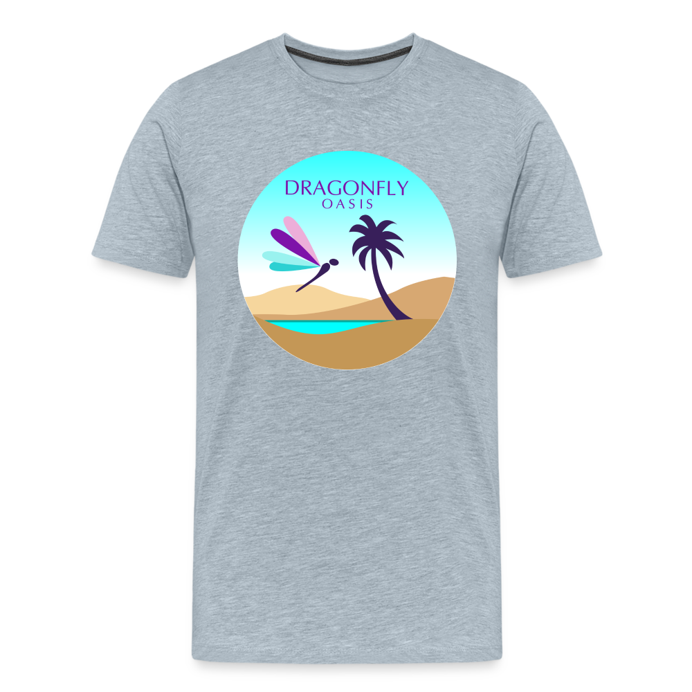 Men's Dragonfly Oasis v.2 Premium T-Shirt - heather ice blue