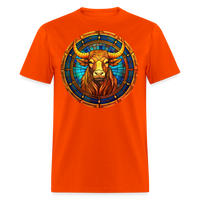 Thumbnail for Men's Mosaic Taurus Classic T-Shirt - orange