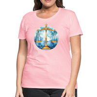 Thumbnail for Women’sMythical Libra Premium T-Shirt - pink