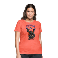 Thumbnail for Women's Astral Taurus T-Shirt - heather coral