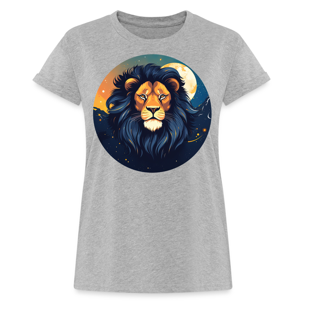 Women's Mystic Leo Relaxed Fit T-Shirt - heather gray