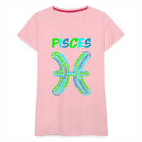 Thumbnail for Women's Power Words Pisces Premium T-Shirt - pink