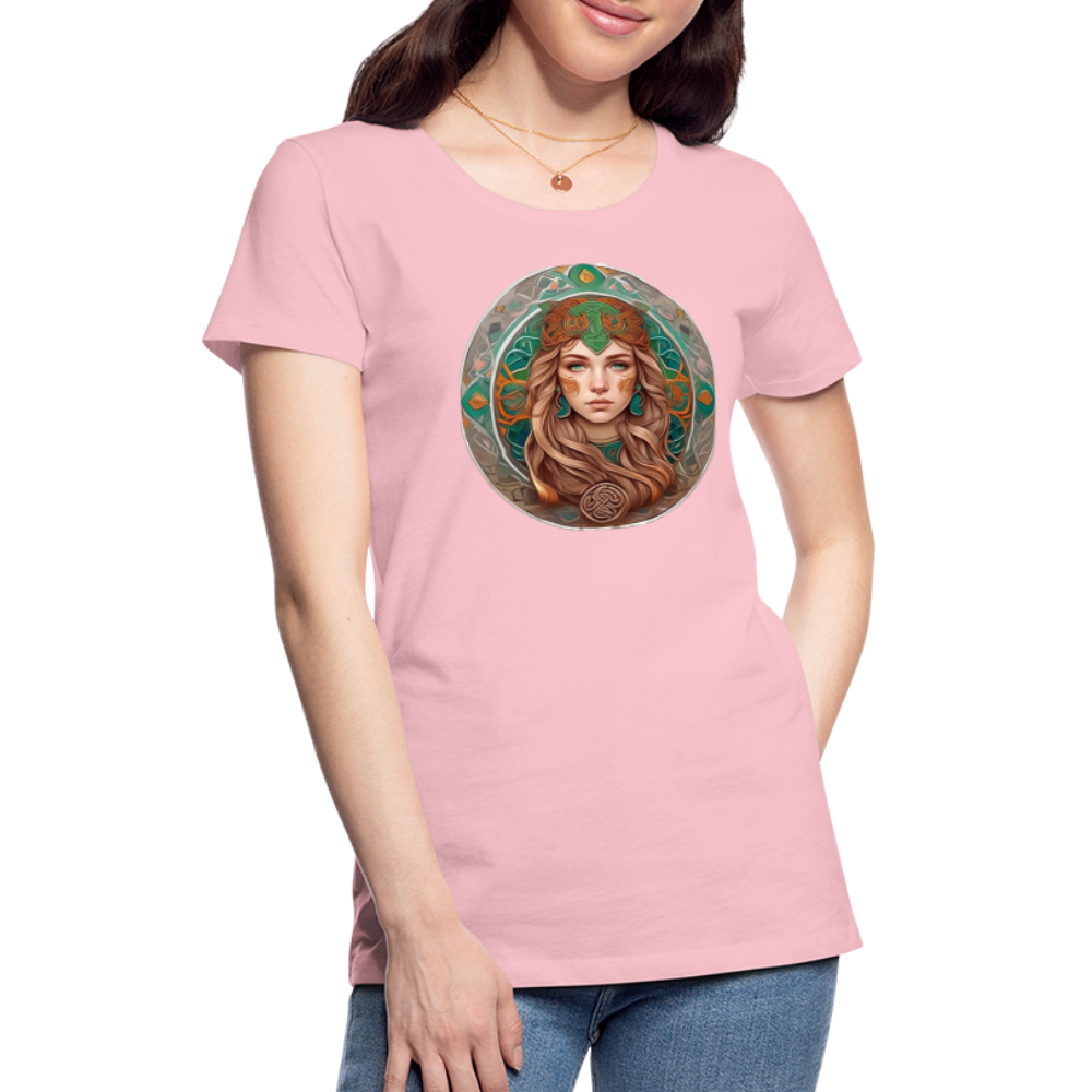 Women’s Mythical Virgo Premium T-Shirt - pink