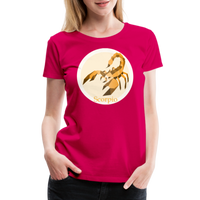 Thumbnail for Women’s Mosaic Scorpio Premium T-Shirt - dark pink