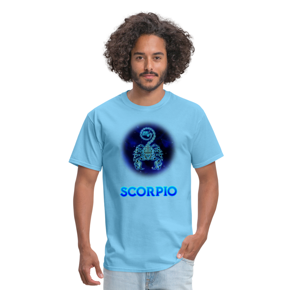 Men's Stellar Scorpio Classic T-Shirt - aquatic blue