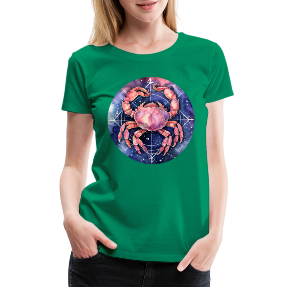 Women’s Mythical Cancer Premium T-Shirt - kelly green