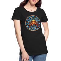 Thumbnail for Women’s Mosaic Cancer Premium T-Shirt - black