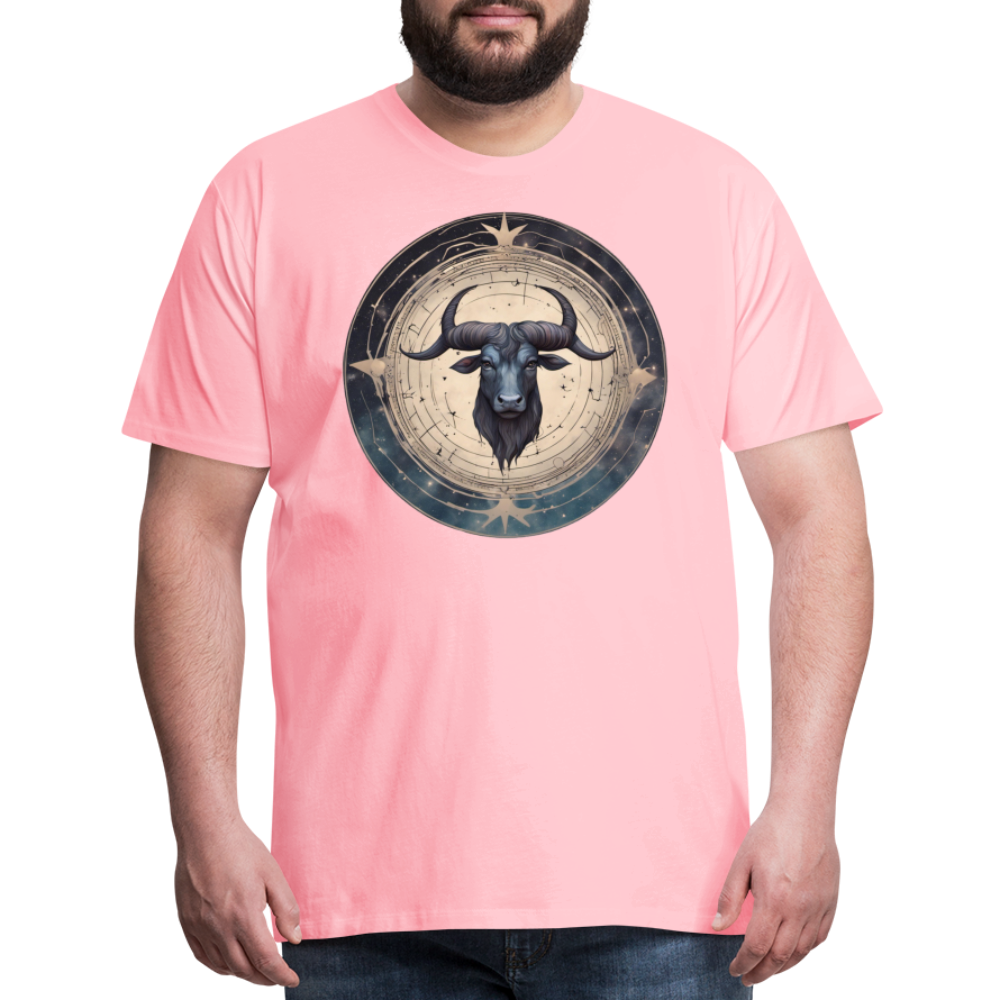 Men's Mythical Taurus Premium T-Shirt - pink