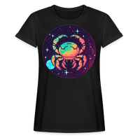 Thumbnail for Women's Mystic Cancer Relaxed Fit T-Shirt - black