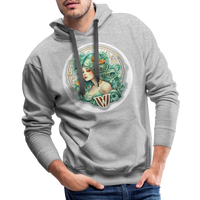 Thumbnail for Men’s Symbol Virgo Premium Hoodie - heather grey