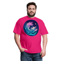 Thumbnail for Men's Magic Aquarius Classic T-Shirt - fuchsia