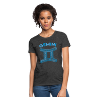 Thumbnail for Women's Power Words Gemini T-Shirt - heather black