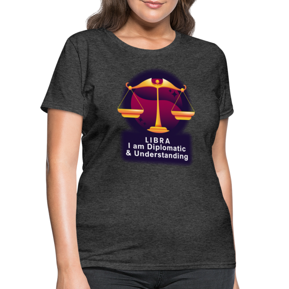 Women's Glow Libra T-Shirt - heather black