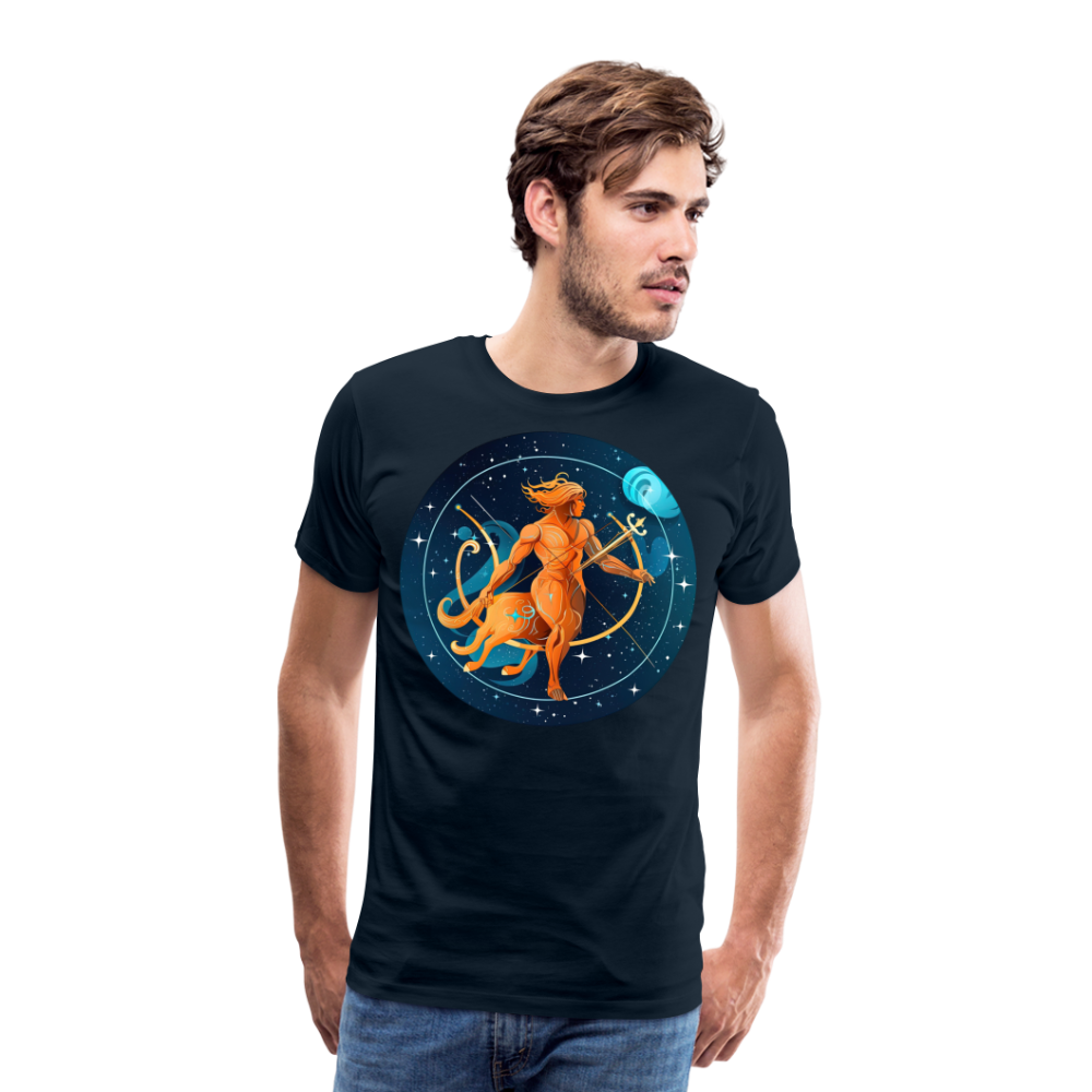 Men's Mythical Sagittarius Premium T-Shirt - deep navy