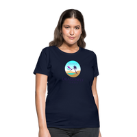 Thumbnail for Women's Dragonfly Oasis V.1 Capricorn T-Shirt - navy